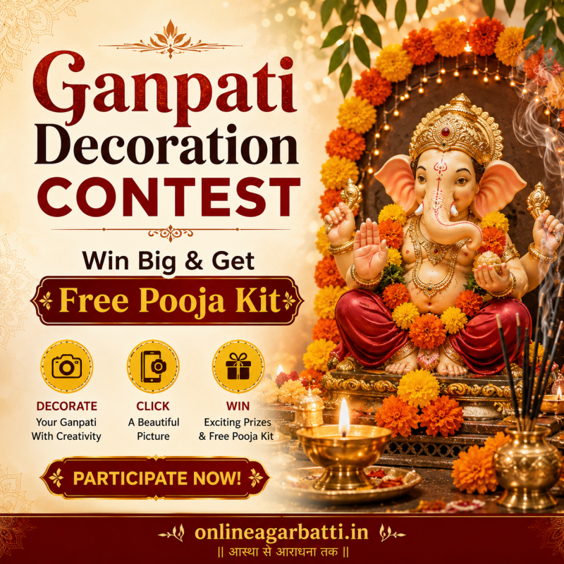 Ganpati Decoration Contest & Free Pooja Kit Entry Ganpati Decoration Contest & Free Pooja Kit Entry