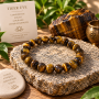 Natural Tiger Eye Bracelet – Stone of Confidence & Focus