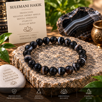 Natural Sulemani Hakik Bracelet